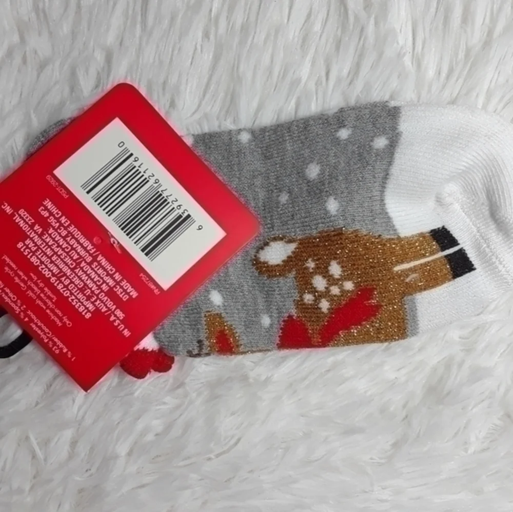 🛍Holiday Rudolf The Red Nose Reindeer Ankle Socks